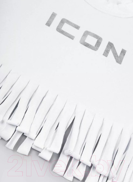 Изображение товара Футболка детская Amarobaby Icon / AB-OD23-I30/00-140 (белый, р.140)