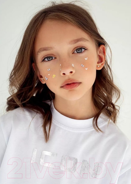 Изображение товара Футболка детская Amarobaby Icon / AB-OD23-I30/00-146 (белый, р.146)