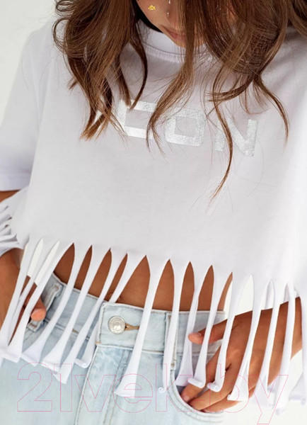 Изображение товара Футболка детская Amarobaby Icon / AB-OD23-I30/00-152 (белый, р.152)