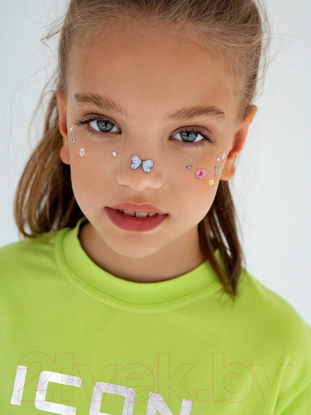 Изображение товара Футболка детская Amarobaby Icon / AB-OD23-I30/14-128 (салатовый, р.128)