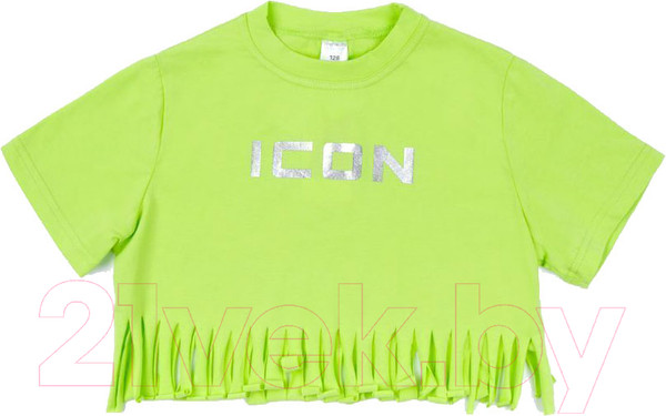 Изображение товара Футболка детская Amarobaby Icon / AB-OD23-I30/14-134 (салатовый, р.134)