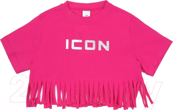 Изображение товара Футболка детская Amarobaby Icon / AB-OD23-I30/25-134 (фуксия, р.134)