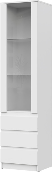 Изображение товара Шкаф с витриной НК Мебель Stern ШКВ-1 / 72678280 (белый)