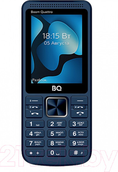 Изображение товара Мобильный телефон BQ Boom Quattro BQ-2455 (синий)