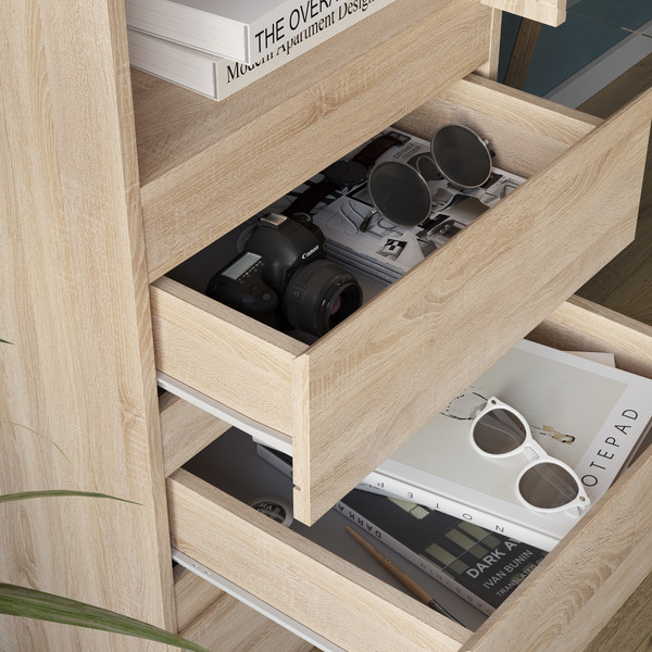 Изображение товара Шкаф с витриной НК Мебель Stern ШКВ-1 / 72678282 (дуб сонома)