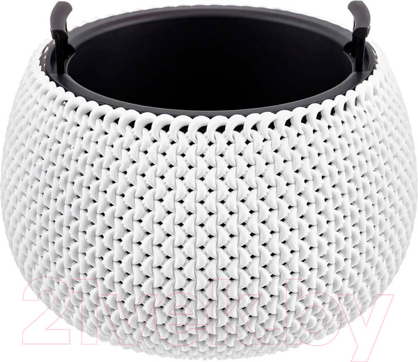 Изображение товара Кашпо El Casa Сфера / 640438 (белый)