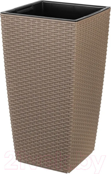 Изображение товара Кашпо El Casa Камелия / 640501 (серо-коричневый)