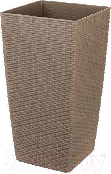 Изображение товара Кашпо El Casa Камелия / 640501 (серо-коричневый)