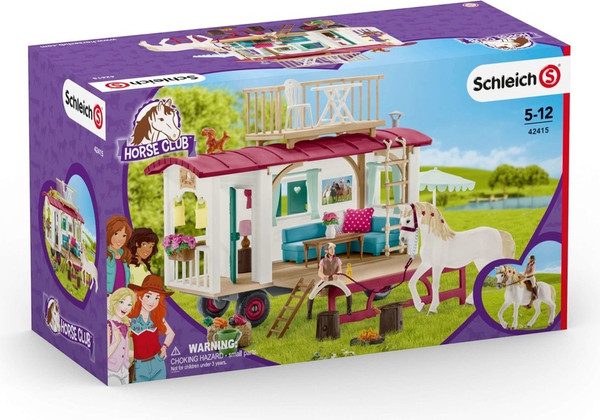 Изображение товара Игровой набор Schleich Фургон для тайных встреч клуба / 42415