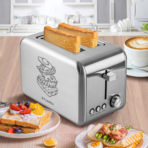 Изображение товара Тостер Tuarex TK-6001 (стальной)