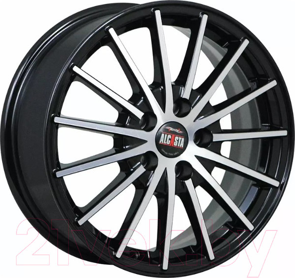 Изображение товара Литой диск Alcasta M60 17x7" 5x114.3мм DIA 66.1мм ET 40мм Black