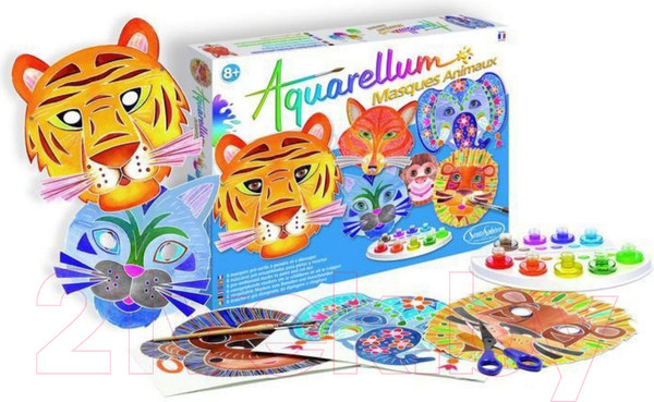 Изображение товара Набор для творчества SentoSphere Маски Животные / 6410