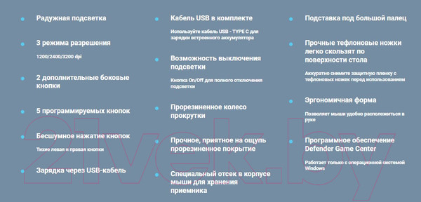 Изображение товара Мышь Defender Katana GM-511 / 52511