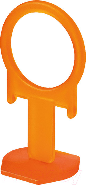 Изображение товара Клипсы для выравнивания плитки Пластик Руси Кольцо 1.5мм (100шт, оранжевый)