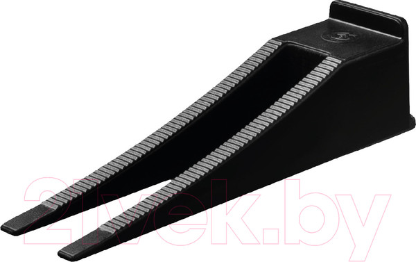 Изображение товара Клинья для выравнивания плитки Пластик Руси Стандарт кольцо (200шт, черный)