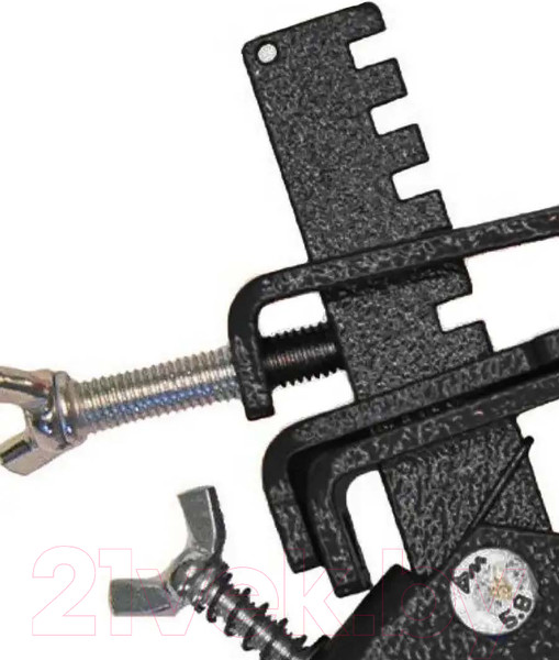 Изображение товара Зажим для выравнивания плитки Пластик Руси Черный