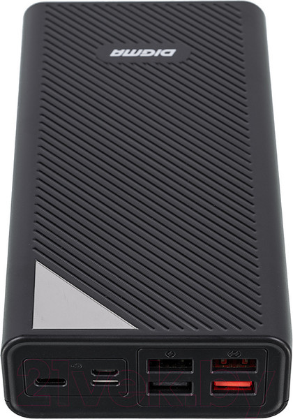 Изображение товара Портативное зарядное устройство Digma DGP-30000-4U 30000mAh (черный)