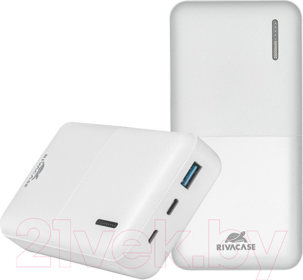 Изображение товара Портативное зарядное устройство Rivacase VA2571 20000mAh (белый)