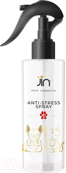 Изображение товара Средство успокаивающее для животных Jin Anti-Stress Spray (120мл)