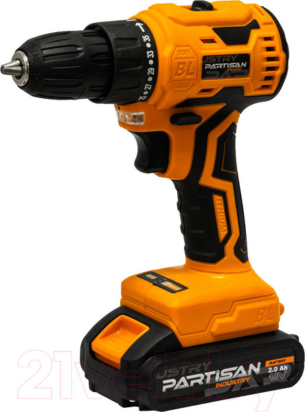 Изображение товара Аккумуляторная дрель-шуруповерт Partisan AD-DF18DW