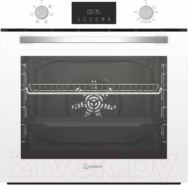 Изображение товара Электрический духовой шкаф Indesit IFE 3644 WH