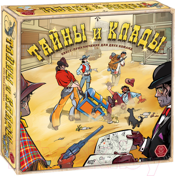 Изображение товара Настольная игра Правильные Игры Тайны и клады / 55-01-01