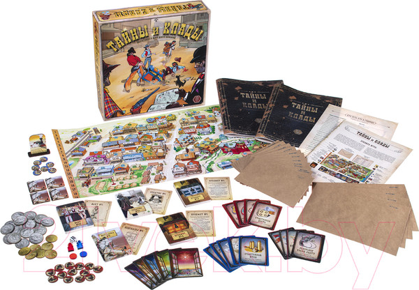 Изображение товара Настольная игра Правильные Игры Тайны и клады / 55-01-01