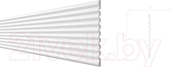 Изображение товара Панель дюрополимерная Decor-Dizayn DD910 (240x13x2000)