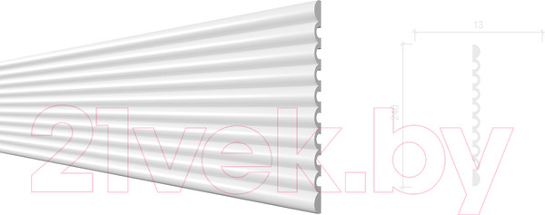 Изображение товара Панель дюрополимерная Decor-Dizayn DD910 (240x13x3000)