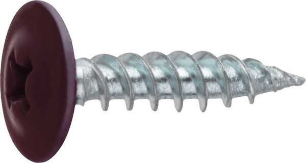 Изображение товара Саморез Starfix Острый  4.2х16 прессшайба / SM-39657-14000 (14000шт, оцинкованный, RAL 3005, винно-красный)