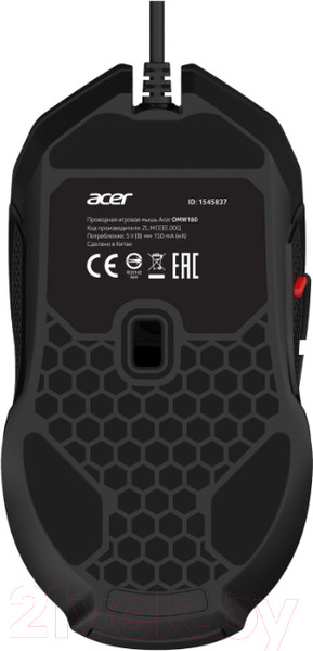 Изображение товара Мышь Acer OMW160 / ZL.MCEEE.00Q (черный)