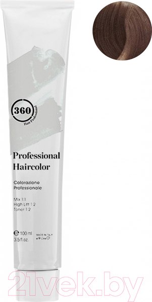Изображение товара Крем-краска для волос Kaaral 360 Professional Haircolor 6.12 (100мл)