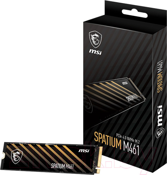 Изображение товара SSD диск MSI Spatium M461 4TB (S78-440R030-P83)