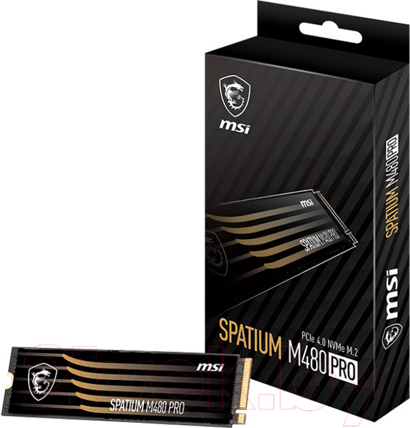 Изображение товара SSD диск MSI Spatium M480 4TB Pro (S78-440R050-P83)