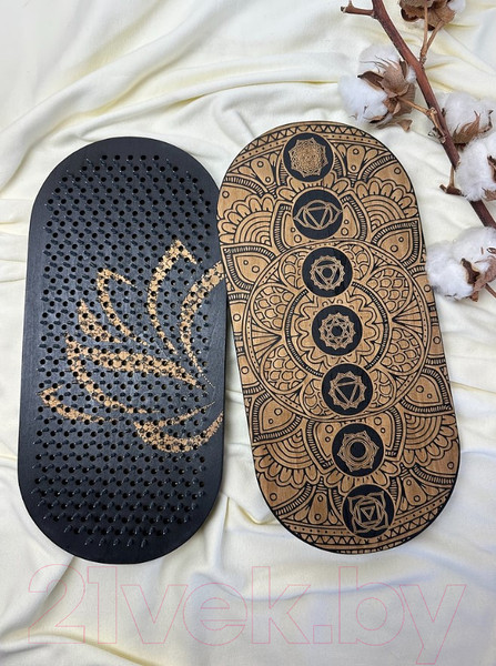 Изображение товара Доска садху Verbayoga BF005 (Black, шаг гвоздей 10мм)