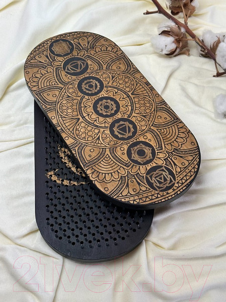 Изображение товара Доска садху Verbayoga BF005 (Black, шаг гвоздей 10мм)