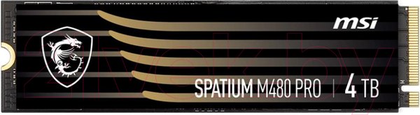 Изображение товара SSD диск MSI Spatium M480 4TB Pro (S78-440R050-P83)