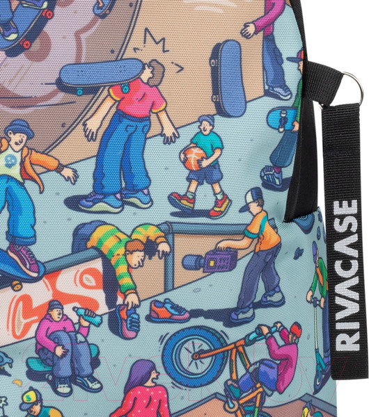 Изображение товара Рюкзак Rivacase 5420 Скейтер (черный)