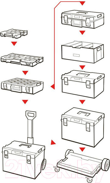 Изображение товара Платформа для крепления ящика QBrick System One Platforma Transportowa / 5901238246039