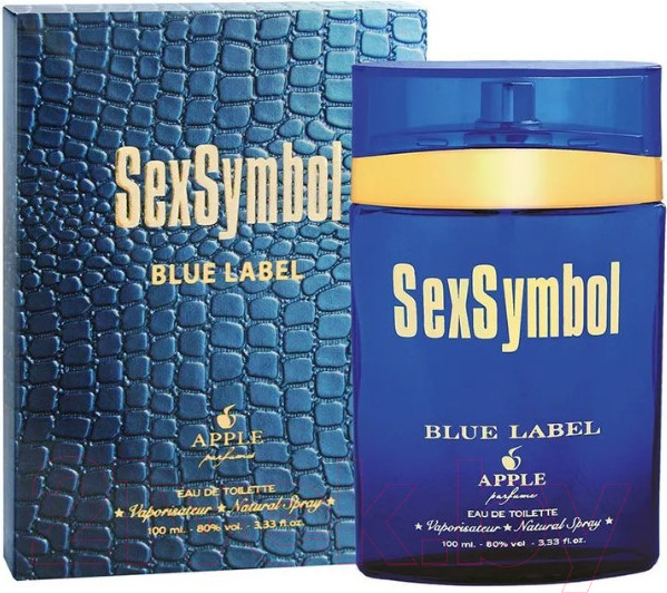 Изображение товара Туалетная вода Apple Parfums Sex Symbol Blue Label For Men (100мл)