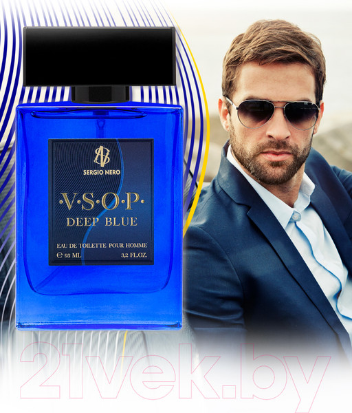 Изображение товара Туалетная вода Sergio Nero Vsop Deep Blue For Men (95мл)