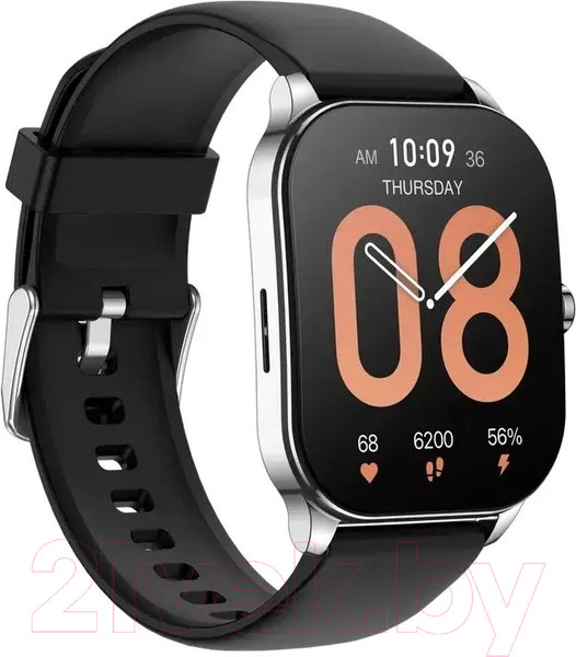 Изображение товара Умные часы Amazfit Pop 3S (серебристый)