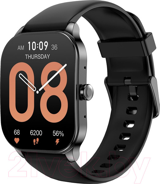 Изображение товара Умные часы Amazfit Pop 3S (черный)