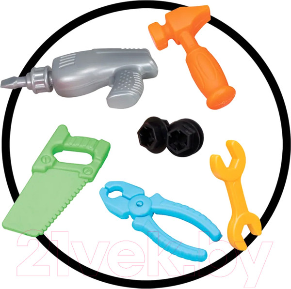 Изображение товара Верстак-стол игрушечный Dede Столярная мастерская Technic / 01702