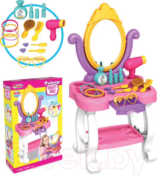 Изображение товара Туалетный столик игрушечный Dede Принцессы / 03696