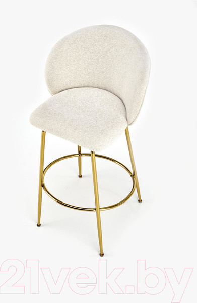 Изображение товара Стул барный Halmar H116 (кремовый/золотой)