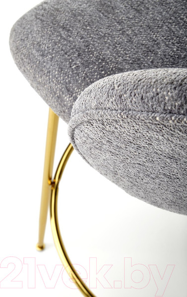 Изображение товара Стул барный Halmar H116 (серый/золотой)