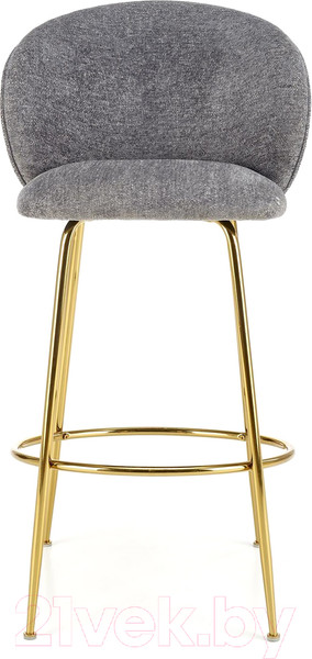 Изображение товара Стул барный Halmar H116 (серый/золотой)