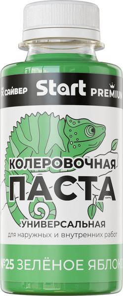 Изображение товара Колеровочная паста START Х25 (100мл, зеленое яблоко)