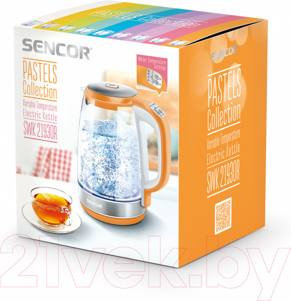 Изображение товара Электрочайник Sencor SWK 2193OR